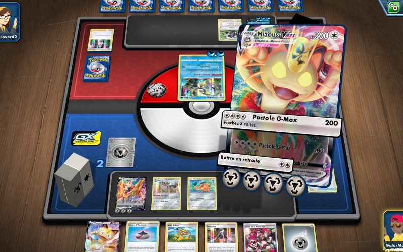Le Pokémon JCC en action